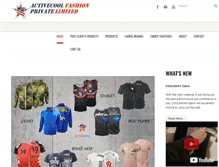 Tablet Screenshot of activecoolfashion.com